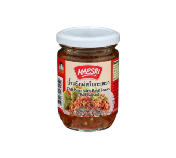 Maesri Chilli Paste With Basil Leaves (Pad Kapao) (200g) バジルの葉と唐辛子ペースト（パッドカパオ）